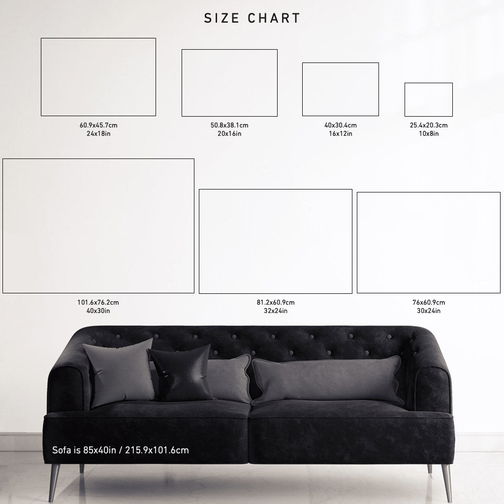 LIGHTENING | (Various Colours) | Canvas