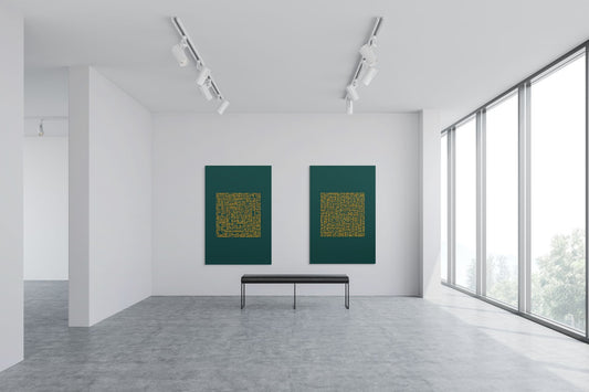 SURAT AL FATIHA AND/OR AYTUL KURSI | (SET AVAILABLE) | EMERALD GREEN | Perspex