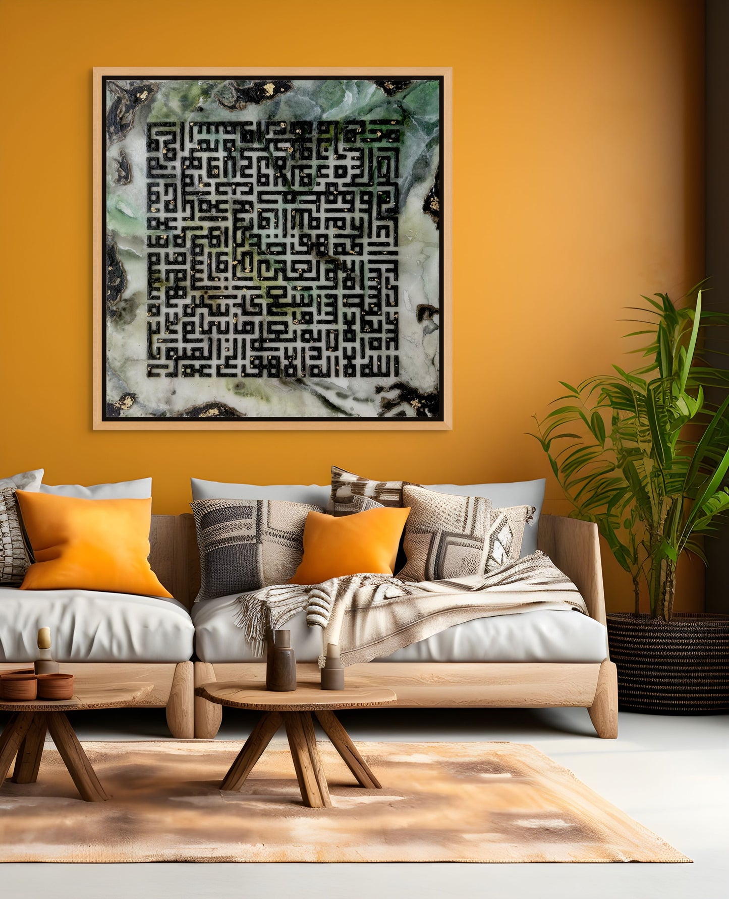 SERENE  | ORIGINAL - 16" (40.6 cm) x  16" (40.6cm)