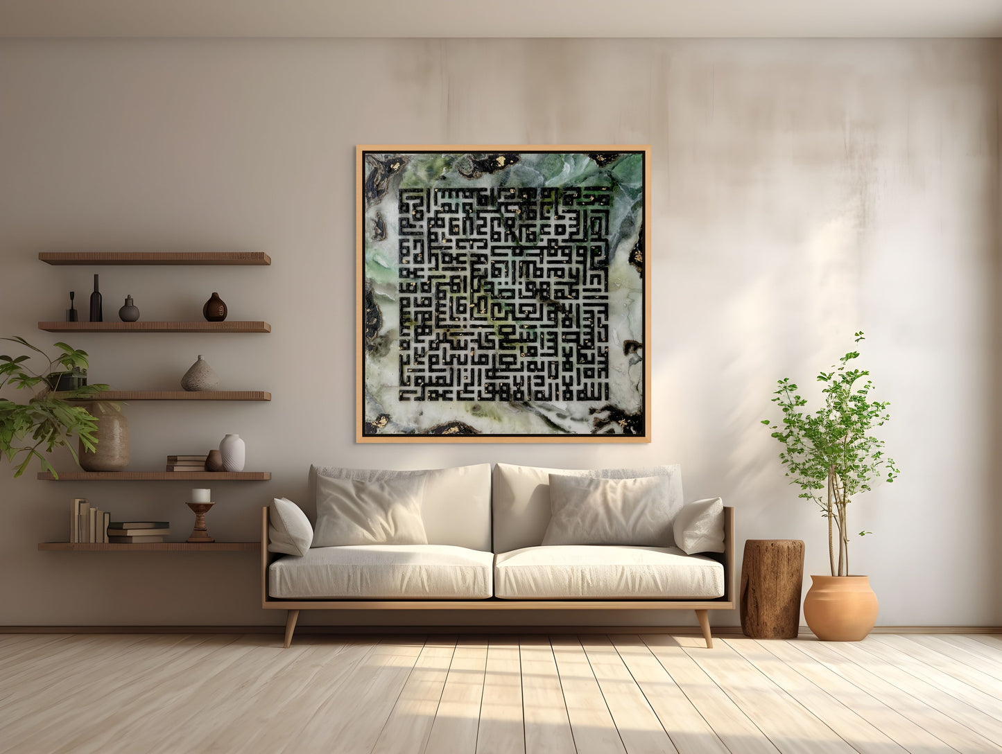 SERENE  | ORIGINAL - 16" (40.6 cm) x  16" (40.6cm)
