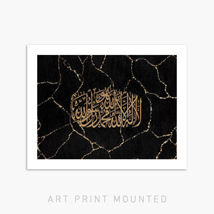 LIGHTENING - BLACK & GOLD | PRINT