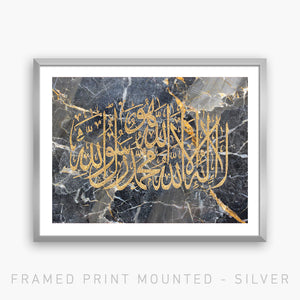 TESTIMONY - MARBLE & GOLD | PRINT