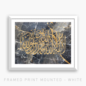 TESTIMONY - MARBLE & GOLD | PRINT