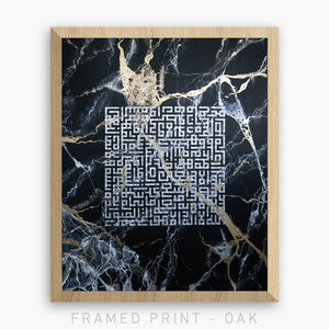 PROTECTION - BLACK MARBLE | PRINT